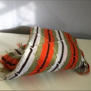 Vintage crochet blanket